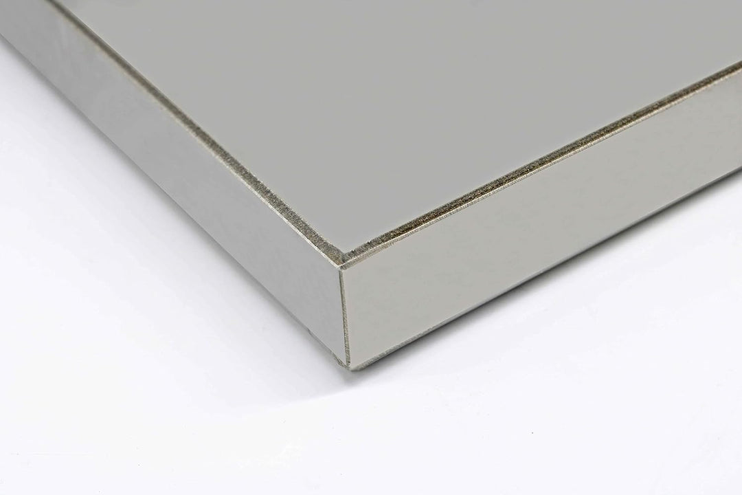 massive 4 mm starke Edelstahl Grillplatte Grillblech Plancha 25,5 cm x 44,2 cm verschweisst/passend