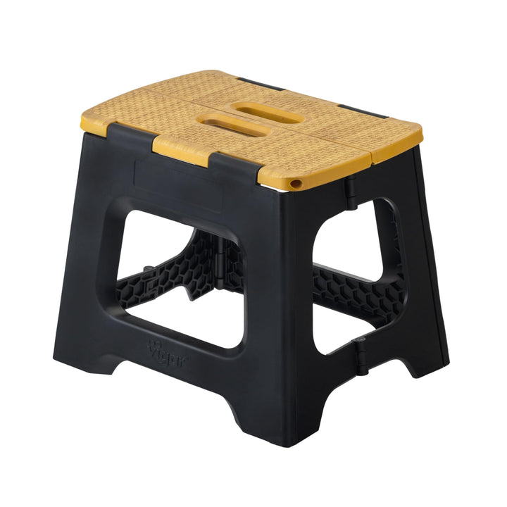 Vigar Kompakte Tritthocker Klappbar für Erwachsene, 27 cm, Klapphocker Faltbar 150 kg rutschfest, Le