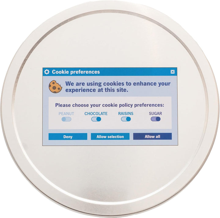 getDigital Keksdose Accept Cookies - Lustige Vorratsdose mit Spruch für Informatiker IT Admin Comput