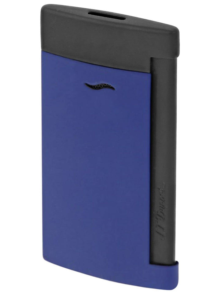 S.T. Dupont 027761 Feuerzeug Slim 7 Mattschwarz/Ozean
