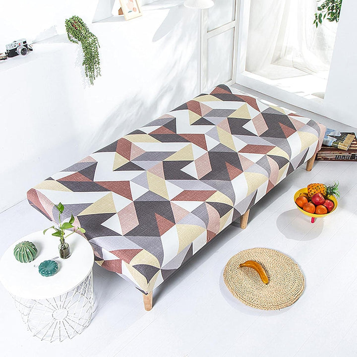 Stretch Schlafsofabezug, Schlafsofabezug Polyester Spandex Stretch Futon Schonbezug, klappbare armlo