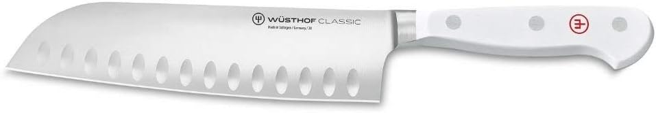 WÜSTHOF Classic White Santoku 17 cm Weiss 17 cm, Weiss 17 cm