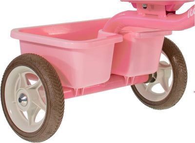 Unbekannt Italtrike Classic Line Transporter Kinder Dreirad Tricycle 2-5 Jahre Pink, Pink