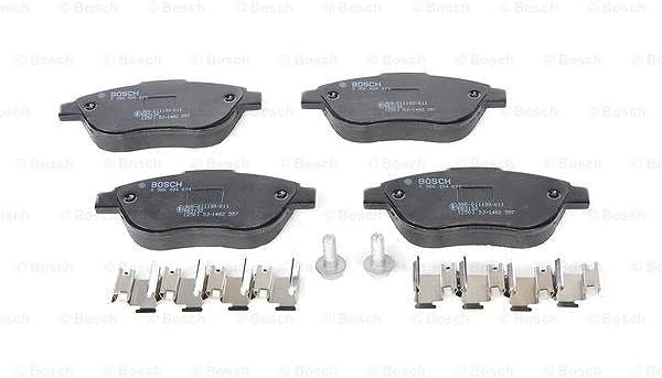 Bosch BP984 Bremsbeläge - Vorderachse - ECE-R90 Zertifizierung - vier Bremsbeläge pro Set