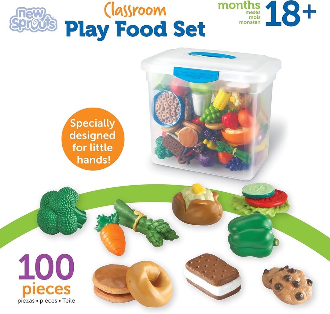 Learning Resources New Sprouts Lebensmittel-Riesenset Lebensmittel-Set, Lebensmittel-Set