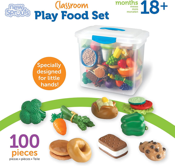 Learning Resources New Sprouts Lebensmittel-Riesenset Lebensmittel-Set, Lebensmittel-Set