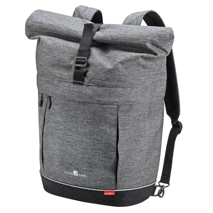 KlickFix 0278GR Freepack Switch Enkele Fietstas, Grey-Black, 18 Liter