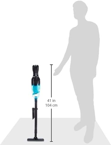 Makita DCL281FZB Akku-Staubsauger 18V in schwarz (ohne Akku, ohne Ladegerät) Single, Single
