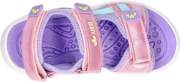 Lico Unisex Kinder Spotlight V BlinkySneaker 35 EU Rosa Lila Türkis, 35 EU Rosa Lila Türkis