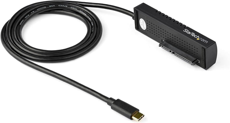 StarTech.com USB-C auf SATA Adapter Kabel - für 2,5 / 3,5" SATA SSD / HDD Laufwerke - 10 Gbit/s - US