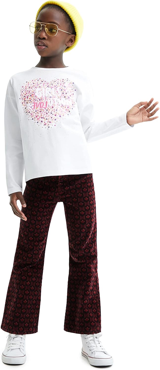 Desigual Mädchen Shirt 6 Jahre Weiss, 6 Jahre Weiss
