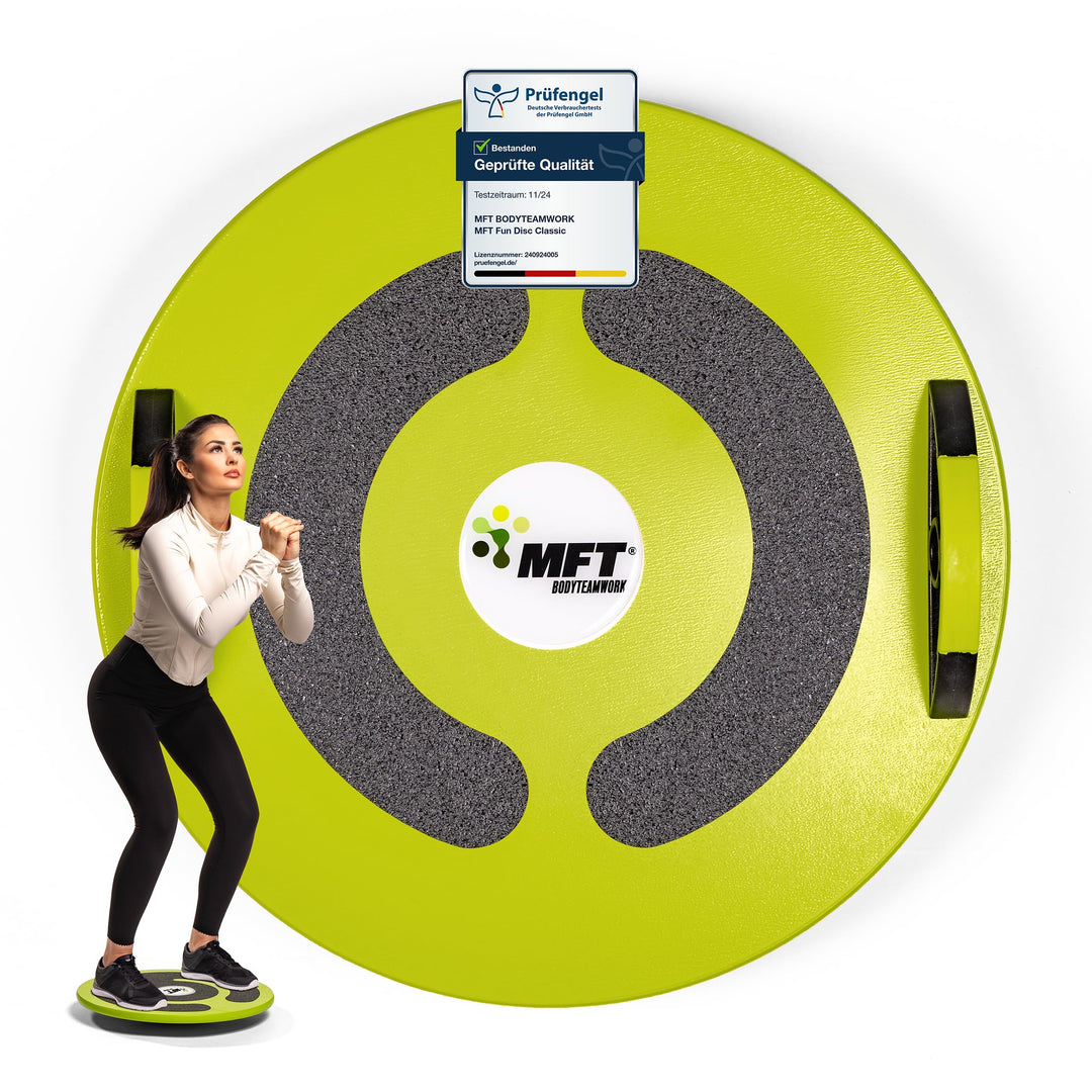 MFT Fun Disc Classic Balance Board (made in Austria) Profi Physio Therapiekreisel Gleichgewichtstrai