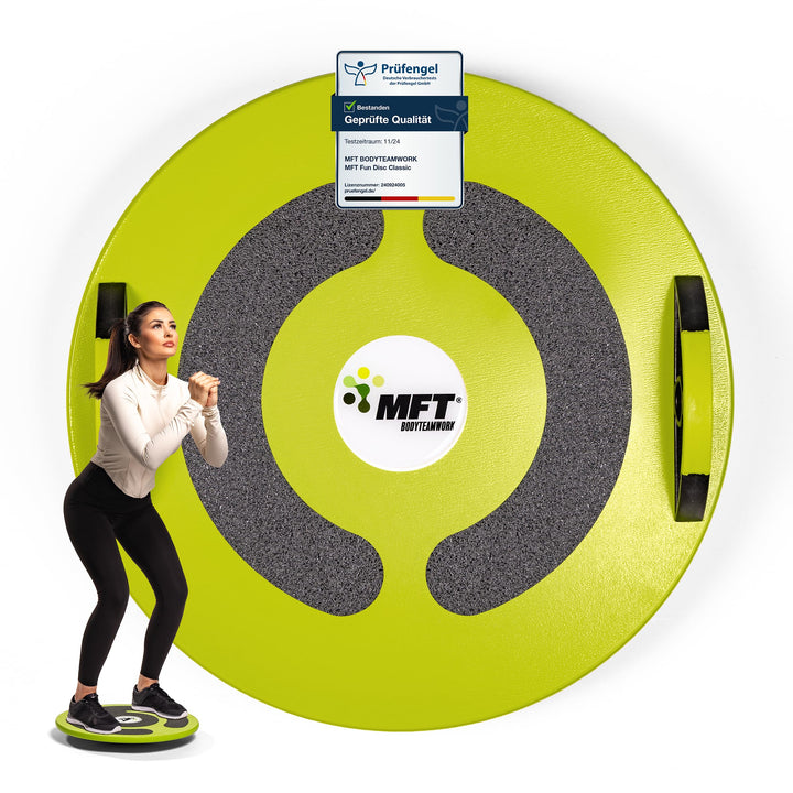 MFT Fun Disc Classic Balance Board (made in Austria) Profi Physio Therapiekreisel Gleichgewichtstrai