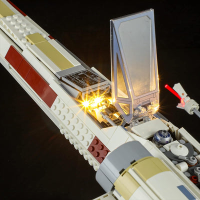 BRIKSMAX 75355 Led Licht für Lego X-Wing Starfighter - Compatible with Lego Star Wars Bausteinen Mod