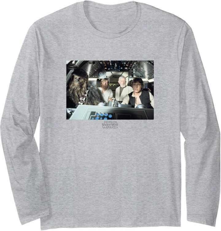 Star Wars Crew Black Langarmshirt