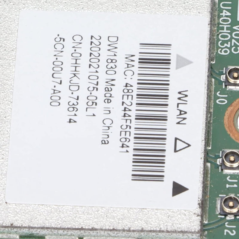 Annadue WiFi-Karte,DW1830 BCM943602BAED Dualband Wireless-Netzwerkkarte,NGFF M.2 802.11a/b/g/n/ac Bl