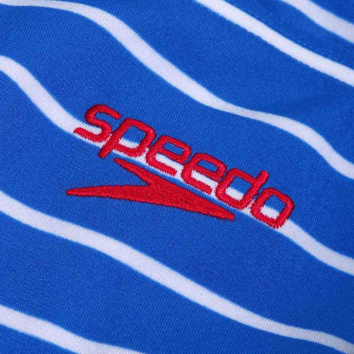 Speedo Damen Schwimmanzug Eco Emdurance+ Medalist 34 Blau / Weiss, 34 Blau / Weiss