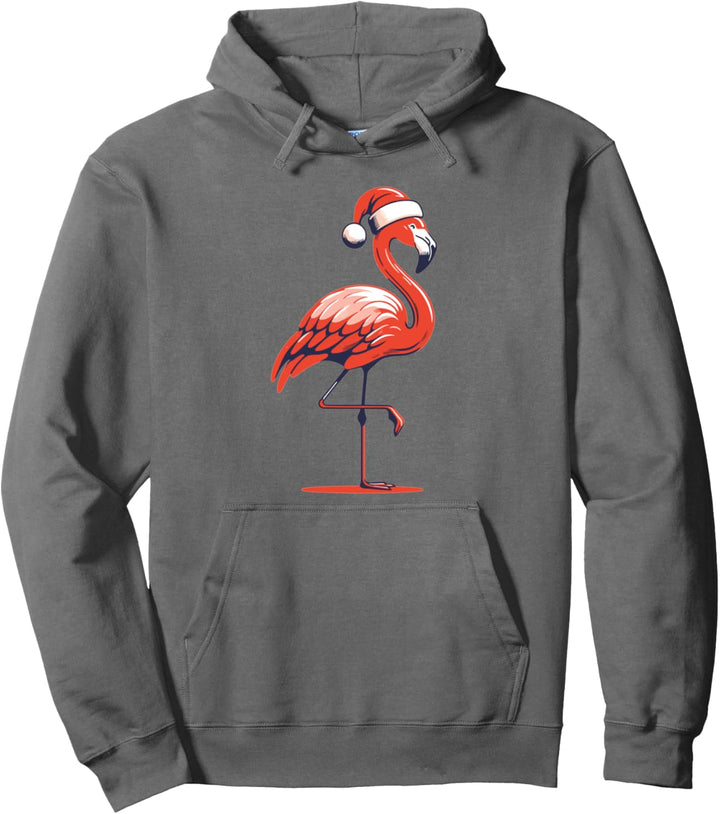 Flamingo Fröhliche Weihnachten Winter Flamingos Weihnachten Pullover Hoodie