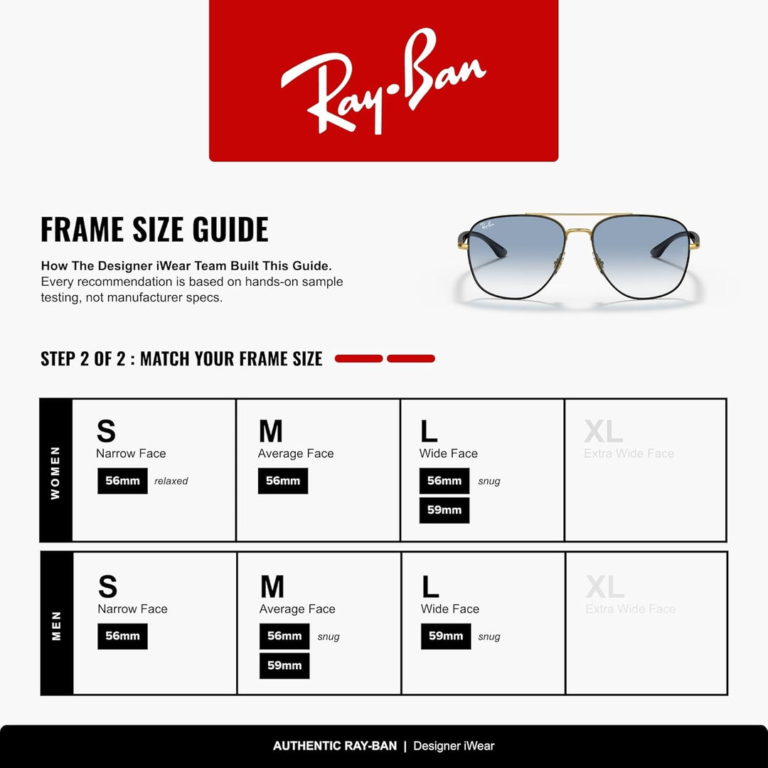 Ray-Ban Herren 0RB3683-90003F-56 Sonnenbrille, Black ON Arista, 56