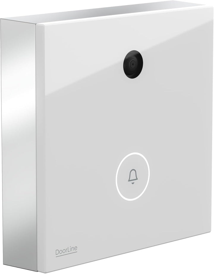 DOORLINE Snap Farbe: Weiss von Telegärtner Elektronik l die Türklingel mit Kamera I Bildübertragung
