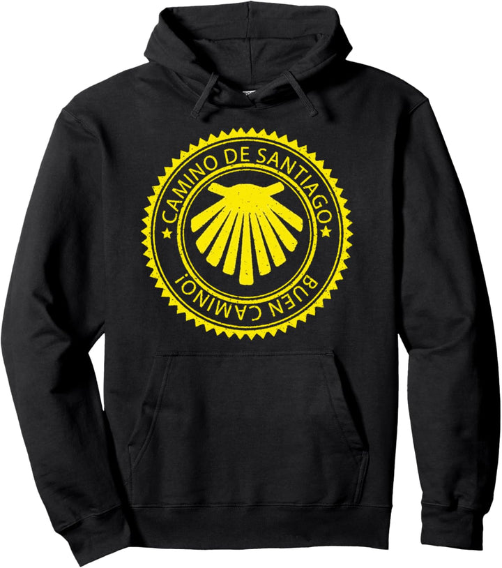 Camino de Santiago de Compostela Pilgern Jakobsweg Geschenk Pullover Hoodie
