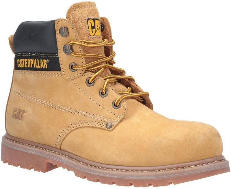 Caterpillar Sicherheitsstiefel Powerplant S3 beige 41 41 Honey, 41 Honey