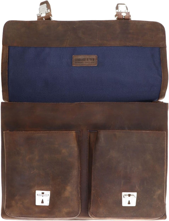 Leonhard Heyden Salisbury Aktentasche Leder 40 cm