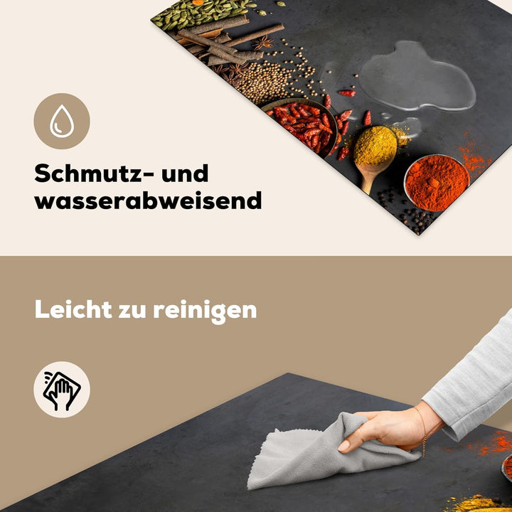 Herdabdeckplatte Einteilig Ceranfeld Abdeckplatte Küche Deko Ceranfeldabdeckung Herdabdeckung Indukt