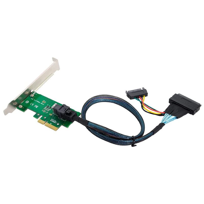 chenyang CY PCI-E 3.0 4.0 x4 zu SFF-8643 36Pin Kartenadapter mit SFF-8643 zu U.2 U2 SFF-8639 NVME PC