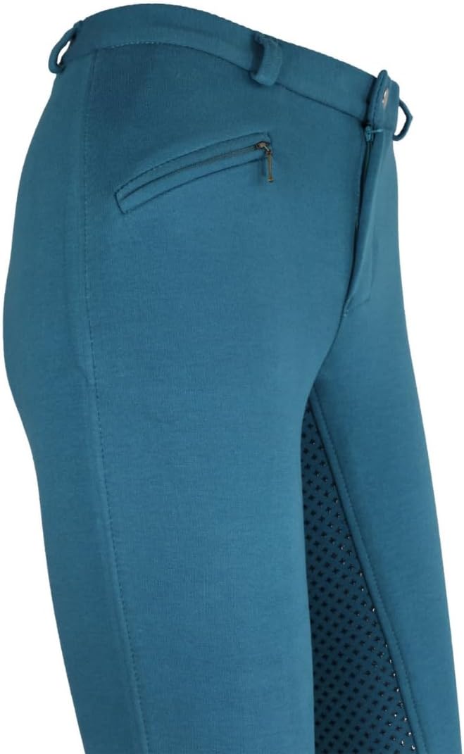 RL24 - Kinder-Reithose Flex Basicline | Vollbesatz-Reitleggings für Mädchen & Jungen | hautfreundlic