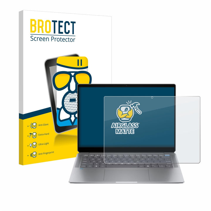 BROTECT Entspiegelungs-Schutzglas für HP OmniBook Ultra Laptop 14-fd Schutz-Folie Panzerfolie Glas M
