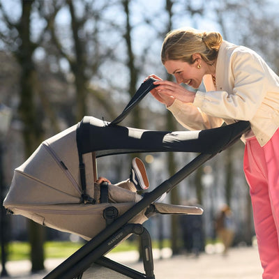 Maxi-Cosi Sonnenverdeck, kompatibel mit Maxi-Cosi Babywannen, Kinderwagen und Babyschalen, Sonnensch