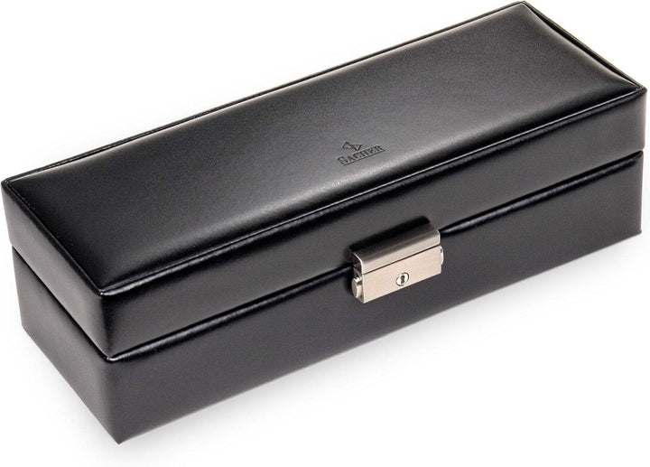 SACHER Uhrenetui für 6 Uhren new classic/schwarz (Leder)