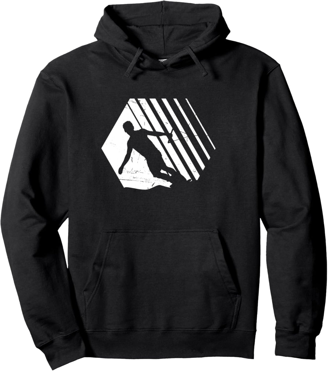Wake Board Wakeboarder Sunset Jungen Herren Wakeboard Pullover Hoodie
