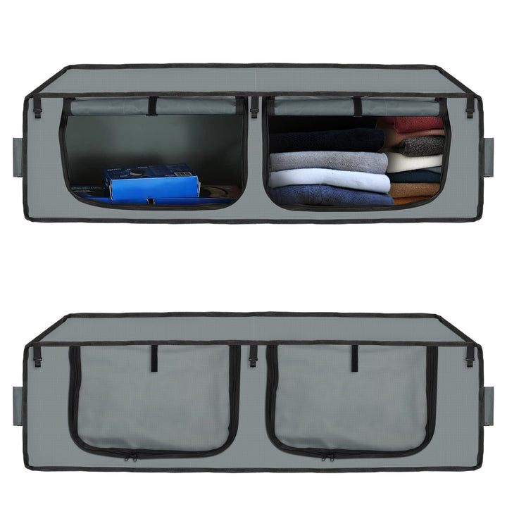 CISSIYOG Campingküche,Camper Hängeschrank,36" RV Oberkopf Weichseitig Aufbewahrungsschrank,Outdoor C