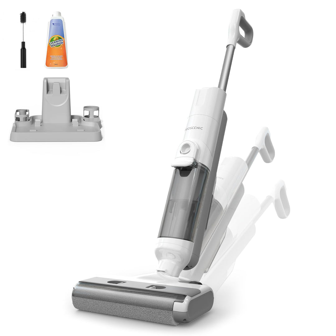 Proscenic F10 Ultra+ Nass Trockensauger, 60 Min Staubsauger mit Wischfunktion, Saugwischer Smart 3 i