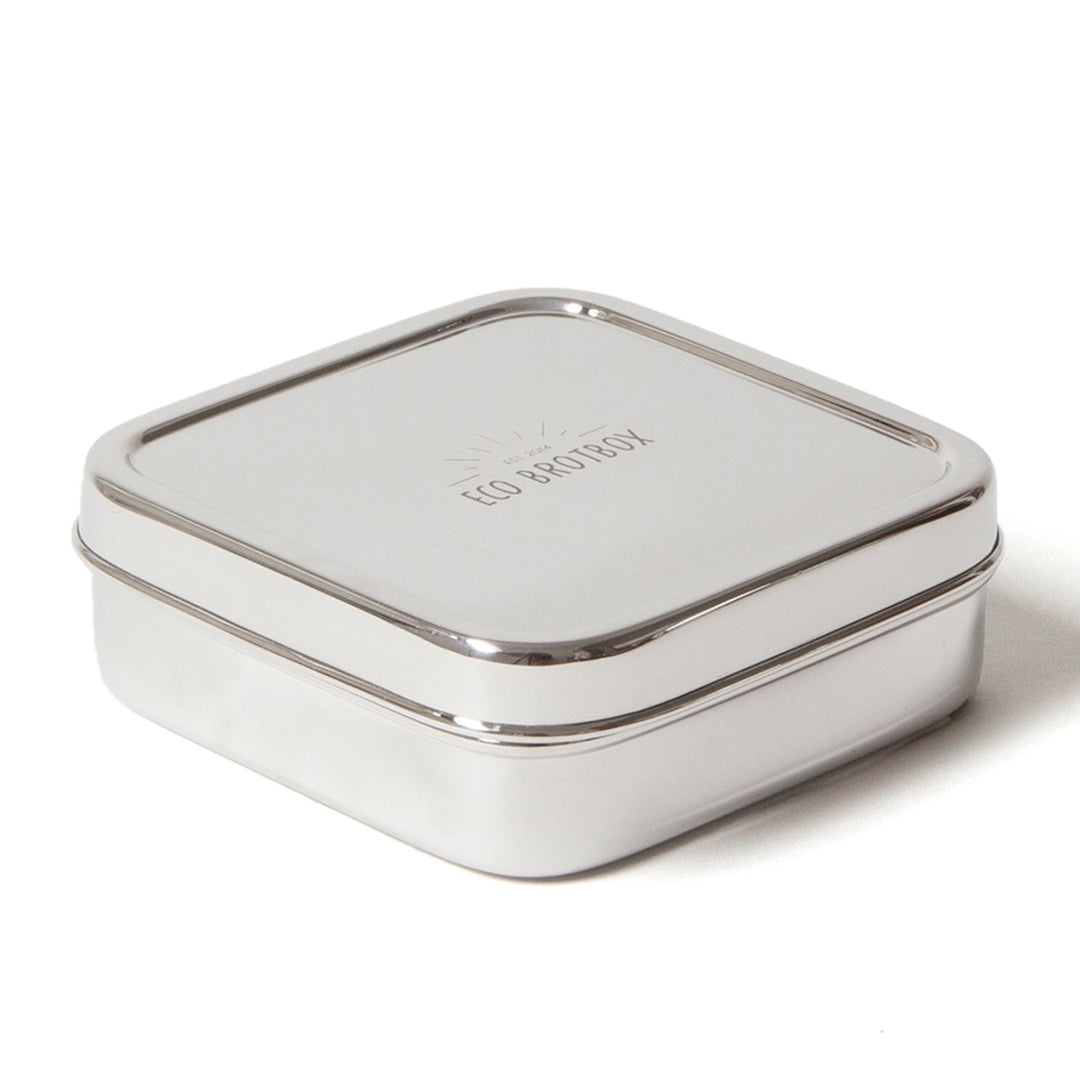 Brotbox Classic | Brotdose Kinder 500ml | Lunchbox aus Edelstahl BPA frei | Vesperbox Spülmaschinenf