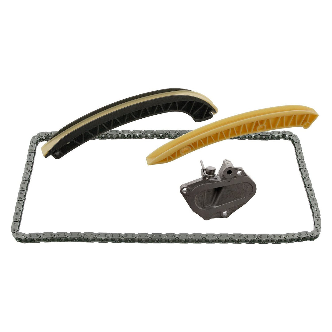 febi bilstein 30497 Steuerkettensatz für Nockenwelle, mit Gleitschienen und Kettenspanner , 1 Stück