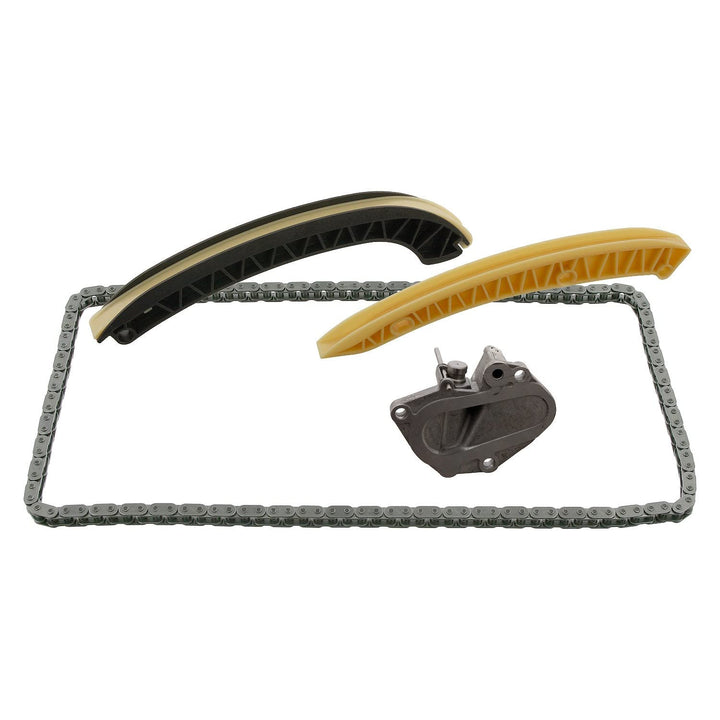 febi bilstein 30497 Steuerkettensatz für Nockenwelle, mit Gleitschienen und Kettenspanner , 1 Stück