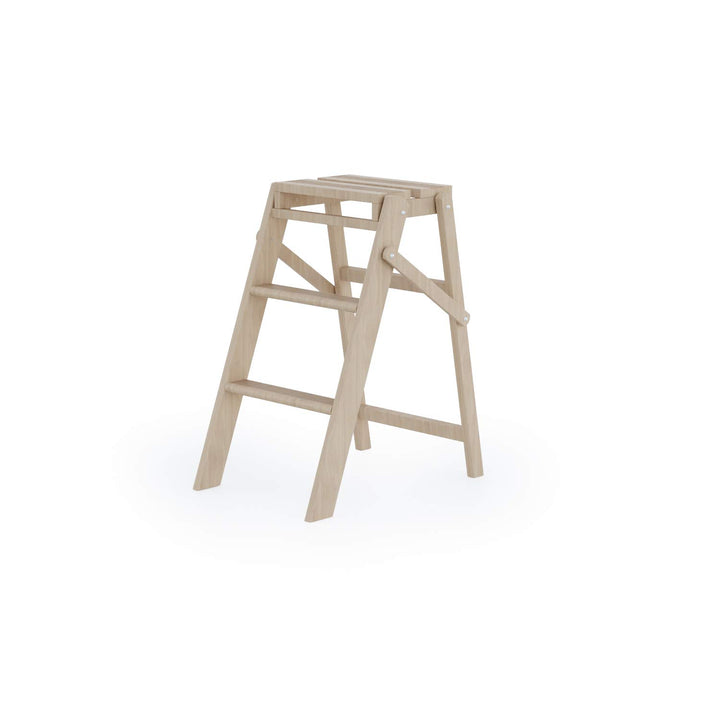 Klapphocker aus Buchenholz