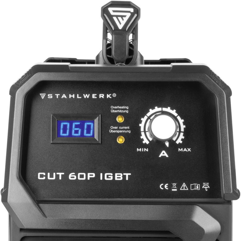 STAHLWERK CUT 60 Pilot IGBT Plasmaschneider mit 60 Ampere und Pilotzündung, bis 24 mm Schneidleistun