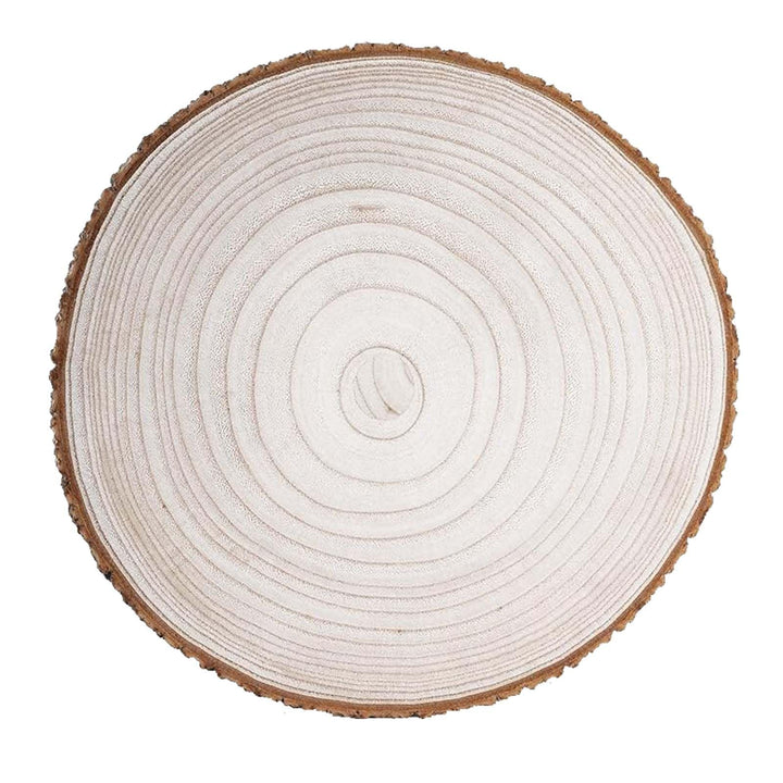DAHI 35~39cm Holzscheiben Baumscheiben 1stk Rund zum Basteln Paulownia Holz Scheiben f. Tischdeko Ho