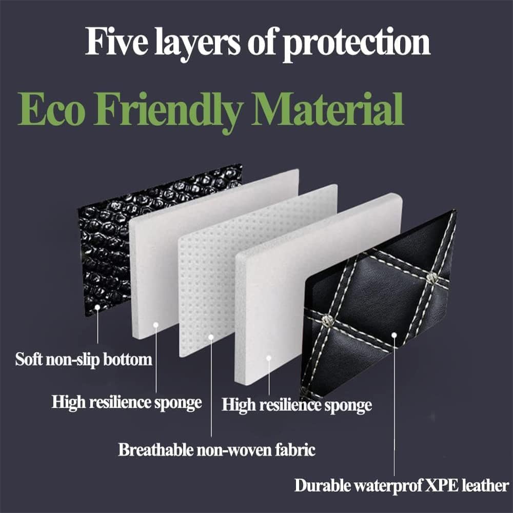 Auto Sitzbezug, für VW Caddy I, II, III, IV (1983-2019) Vorne Und Hinten Auto-Schonbezüge Wasserdich