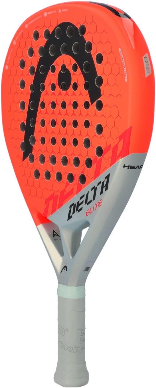 HEAD Delta Padel/Pop Tennis Paddle Series Delta "Elite" w/Auxetic, Delta "Elite" w/Auxetic