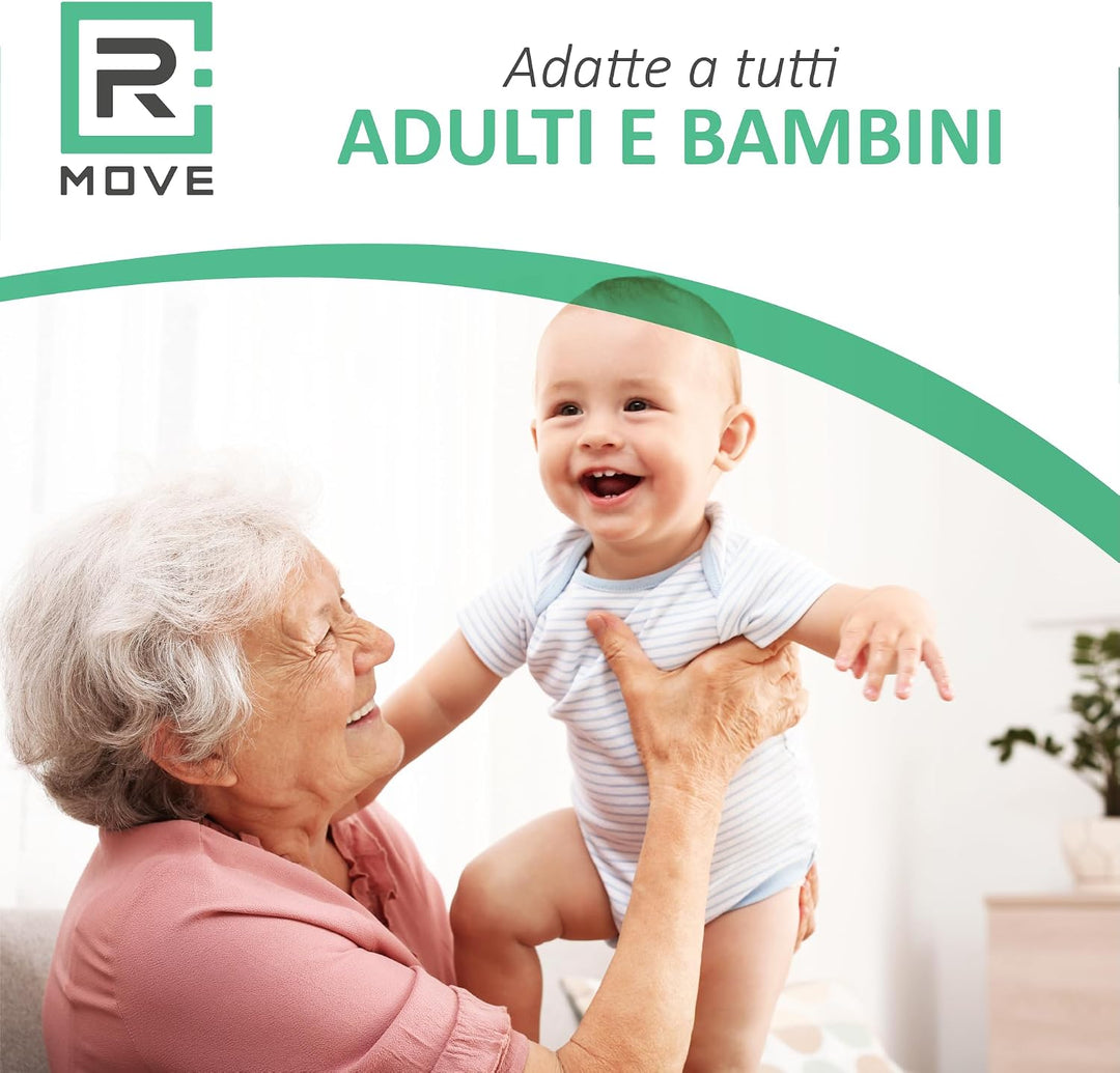 R MOVE 30 Einlagen, 60 x 90 cm, geeignet für Kinder und ältere Menschen, Einweg-Bettunterlagen für ä