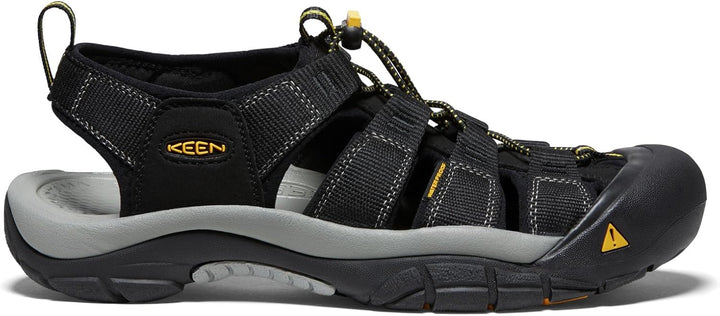 Keen Herren Newport H2 Sandale 43 EU Schwarz, 43 EU Schwarz