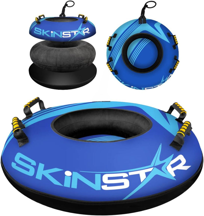 SkinStar Profi Snow Tube Schlitten Bob Rodel Reifen Schneereifen Rutschreifen Ø100cm