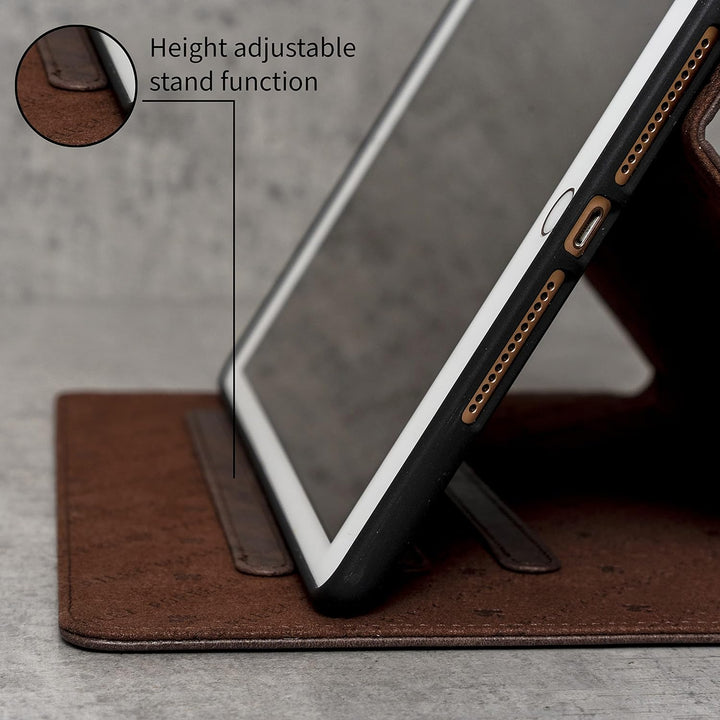 Porter Riley - Lederhülle für iPad mini 5 / iPad mini 4. Premium Echtleder Standhülle/Cover/Flip 7.9