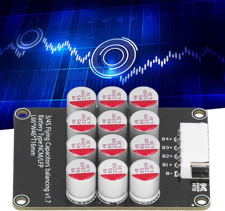Batterieaktiver Equalizer, 5A Universal Cell Balancer, Lifepo4 Lion Lithium Balance Board mit Kabel