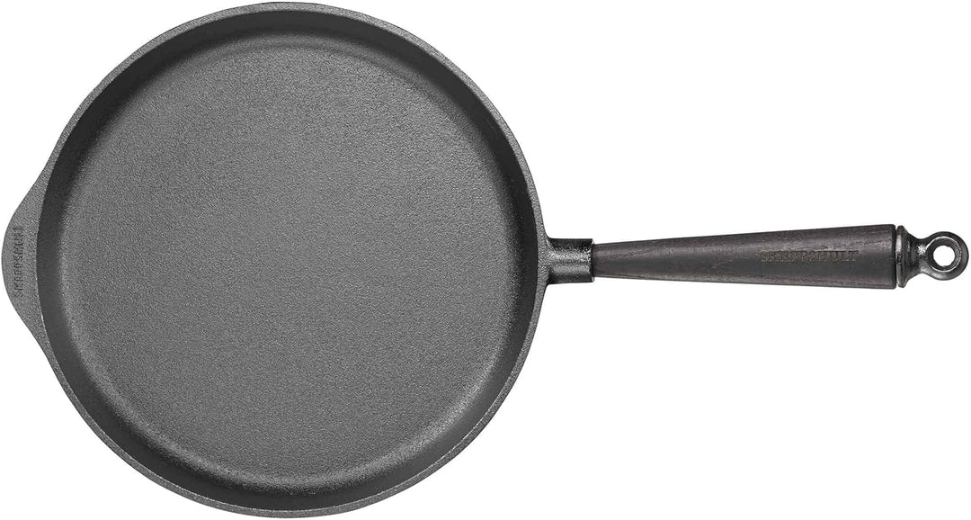 Skeppshult 0285TS Servierpfanne Ø 28 cm aus Gusseisen mit Holzgriff ausEsche,für alle Herdarten geei